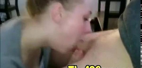  Amateur Teen Deepthroat and Facial, Free Porn ce